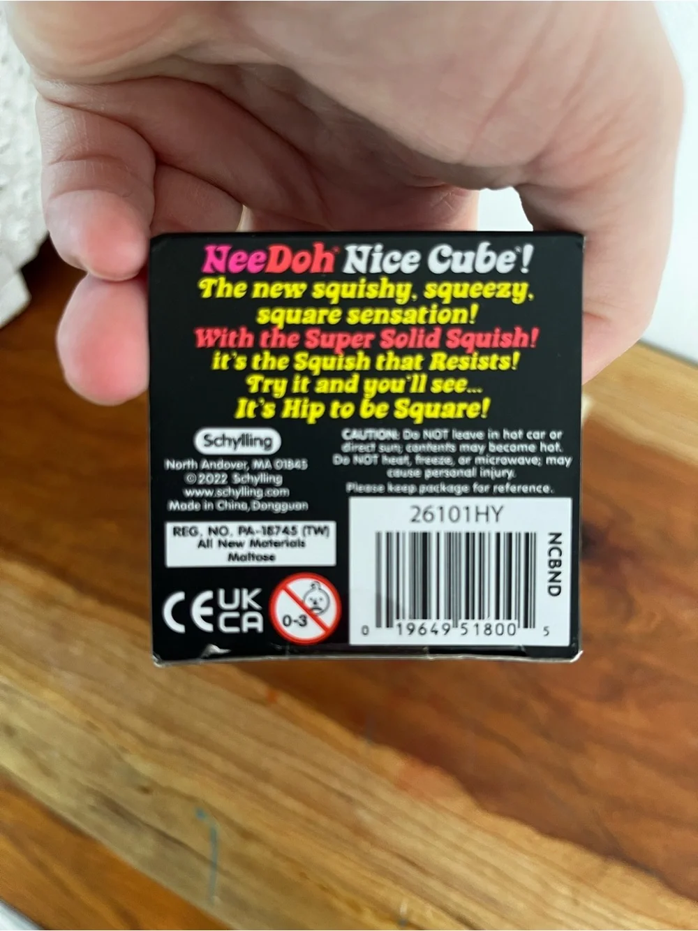 Nice Cube Super Solid Squish Needoh - Purple 💜